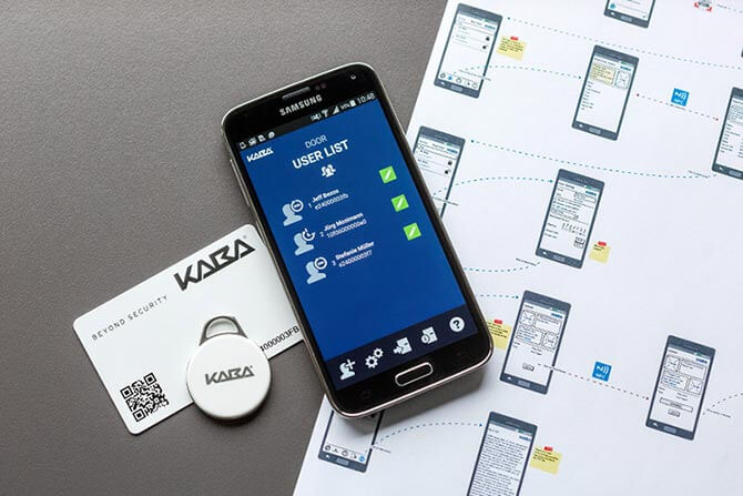 QNNECT custom software design for secure communication - with UX and User testing in mind, for a good interaction design for mobile users