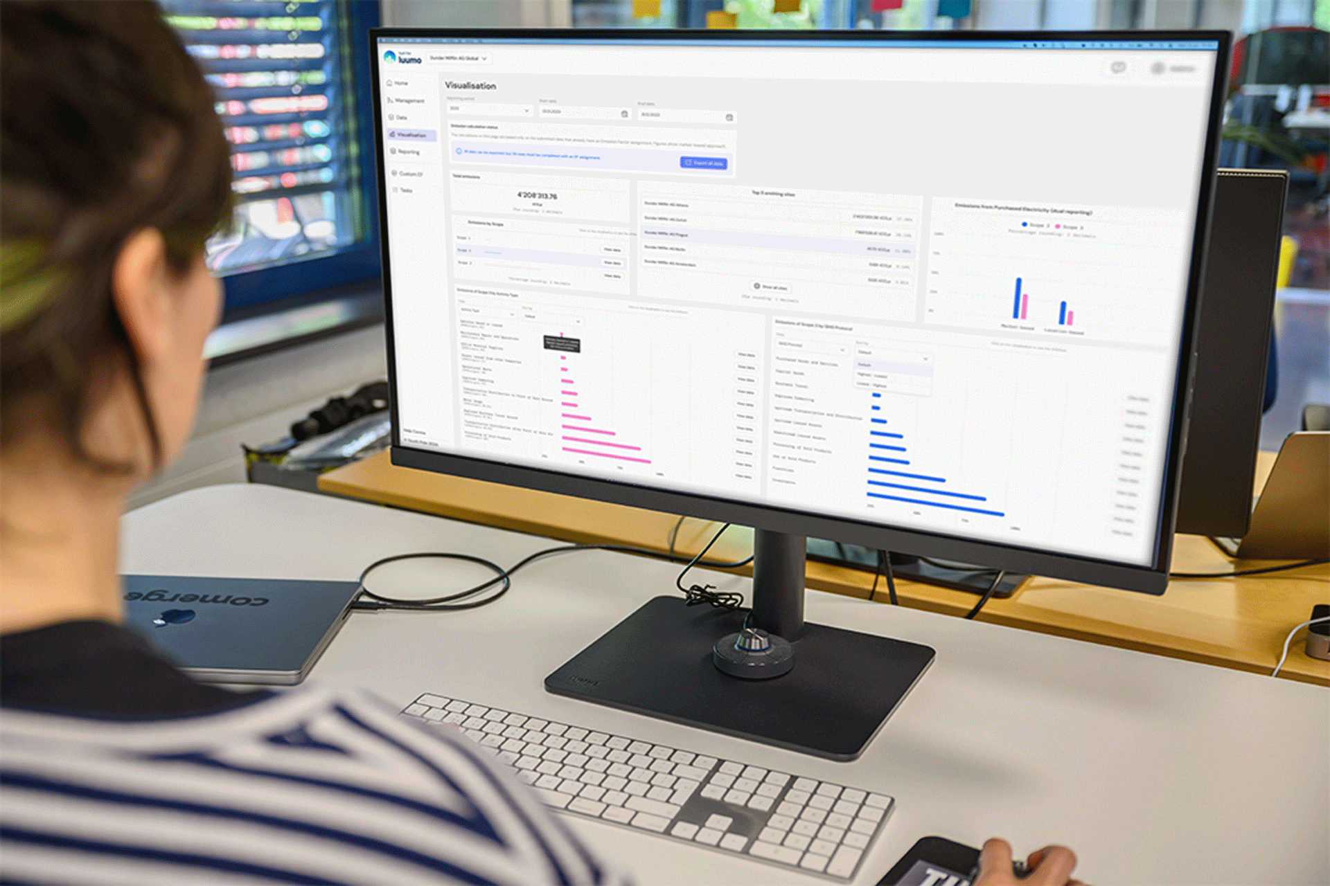 QNNECT custom software design for secure communication - with UX and User testing in mind, for a good interaction design for mobile users